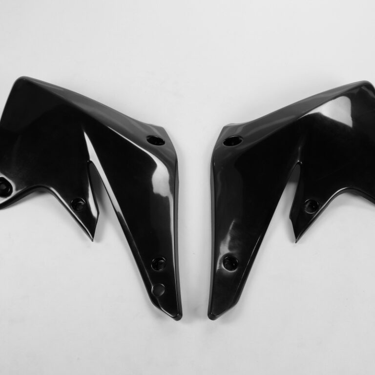 UFO radiator kappen Zwart Kawasaki KX 250F 2004-2005