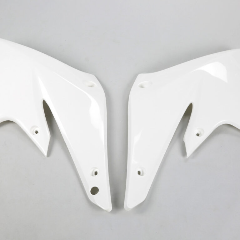UFO radiator kappen Wit Kawasaki KX 250F 2004-2005