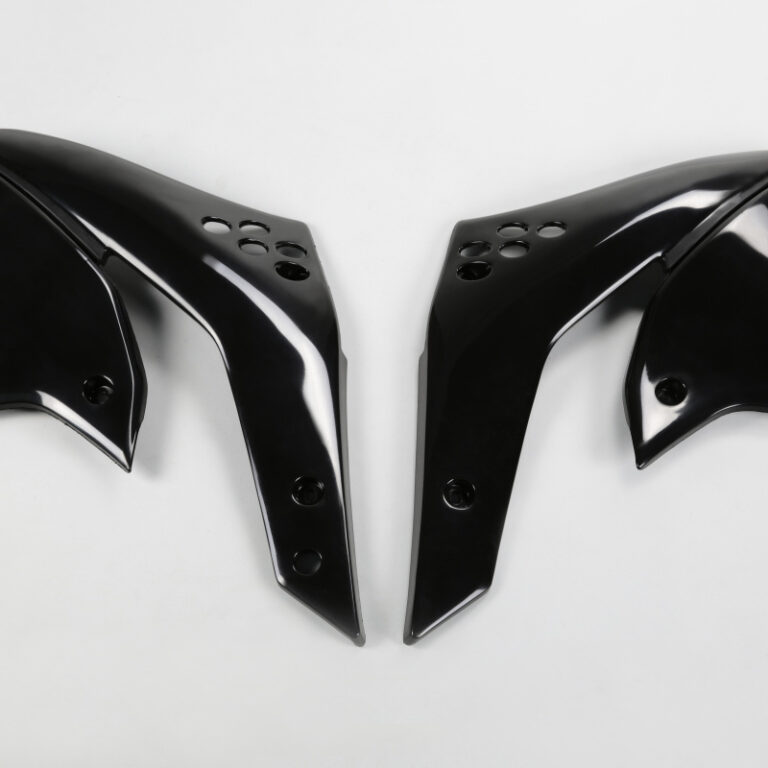 UFO radiator kappen Zwart Kawasaki KX 250F 2006-2008