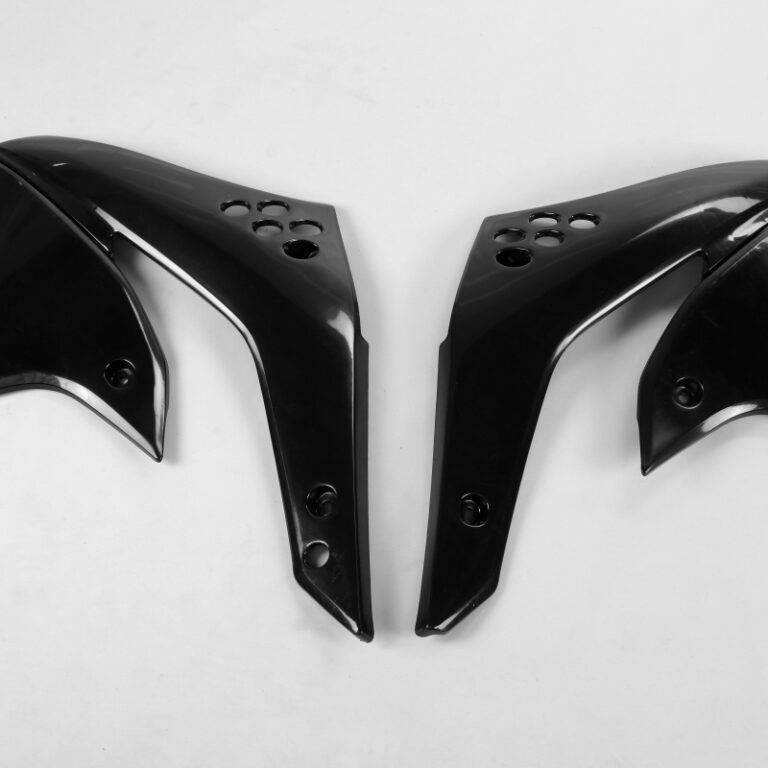 UFO radiator kappen Zwart Kawasaki KX 450F 2006-2008