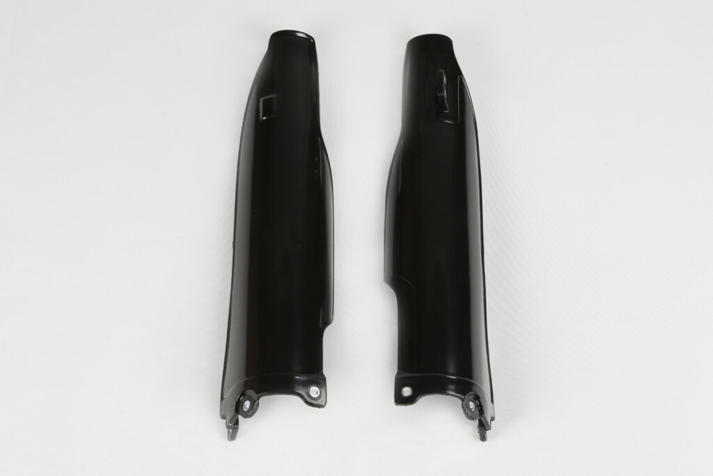 UFO voorvork beschermers Zwart Kawasaki KX 250F/450F 2006-2008 & KLX 450R 2007-2021