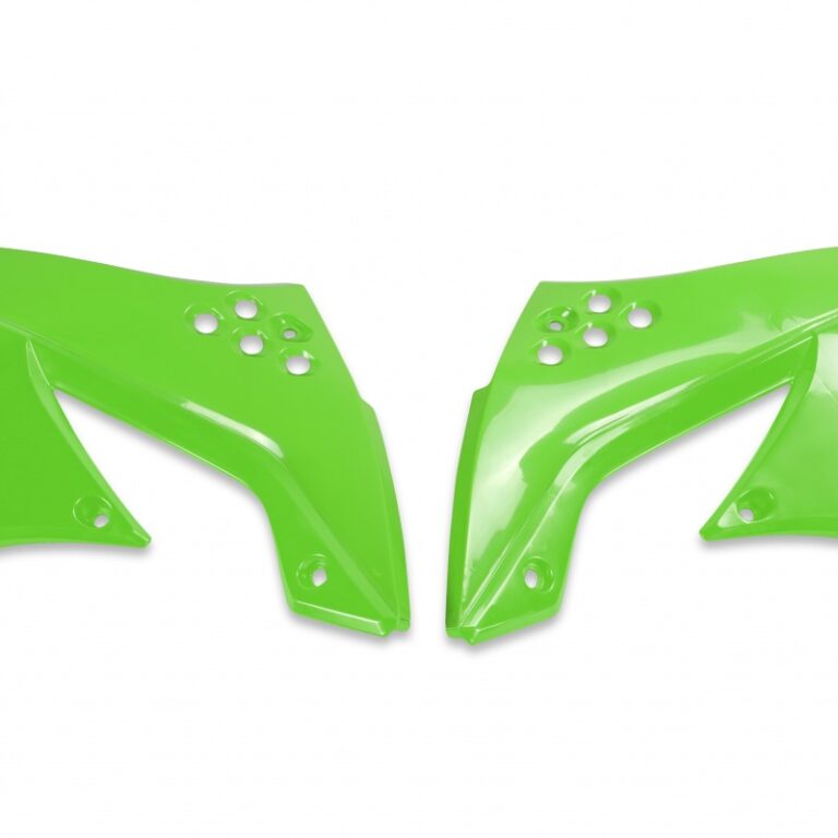UFO radiator kappen Groen Kawasaki KX 450F 2009-2011