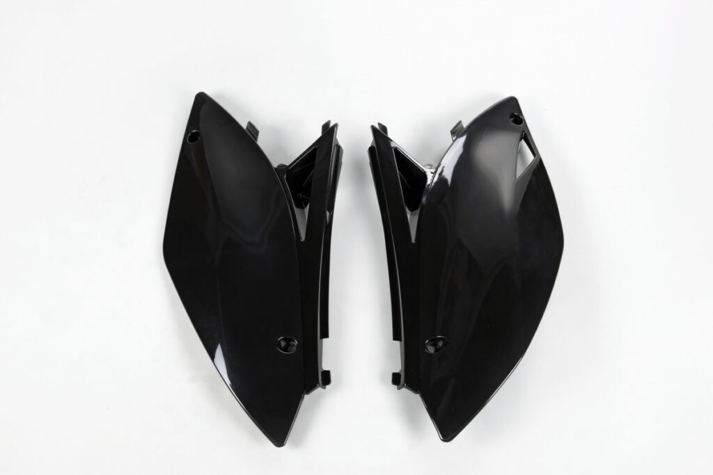 UFO Zijnummerborden Zwart Kawasaki KX 250F 2009-2012 & KX 450F 2009-2011