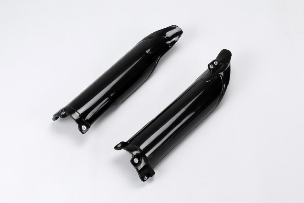 UFO voorvork beschermers Zwart Kawasaki KX 250F/450F 09-