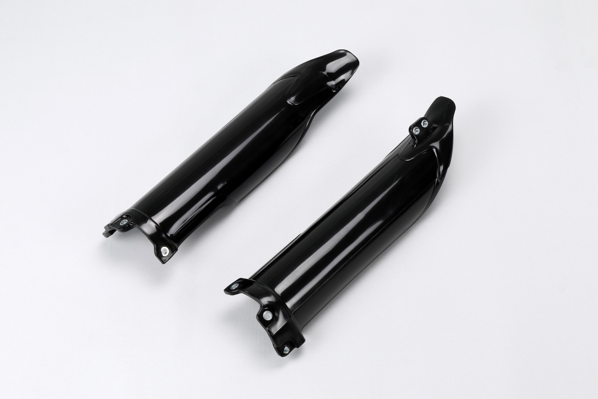 UFO voorvork beschermers Zwart Kawasaki KX 250F/450F 09-