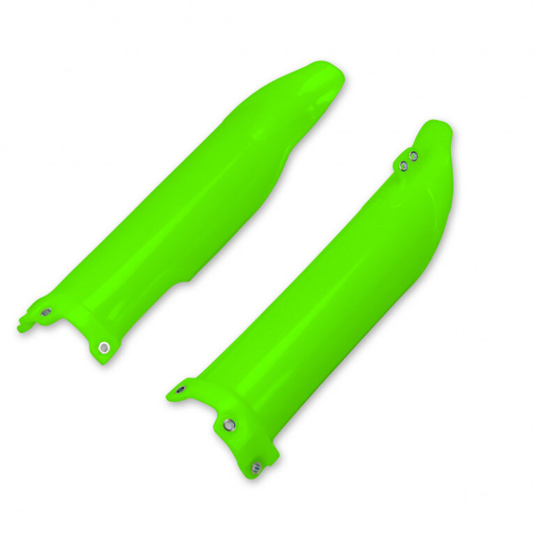 UFO voorvork beschermers Fluor Groen Kawasaki KX 250F/450F 09-