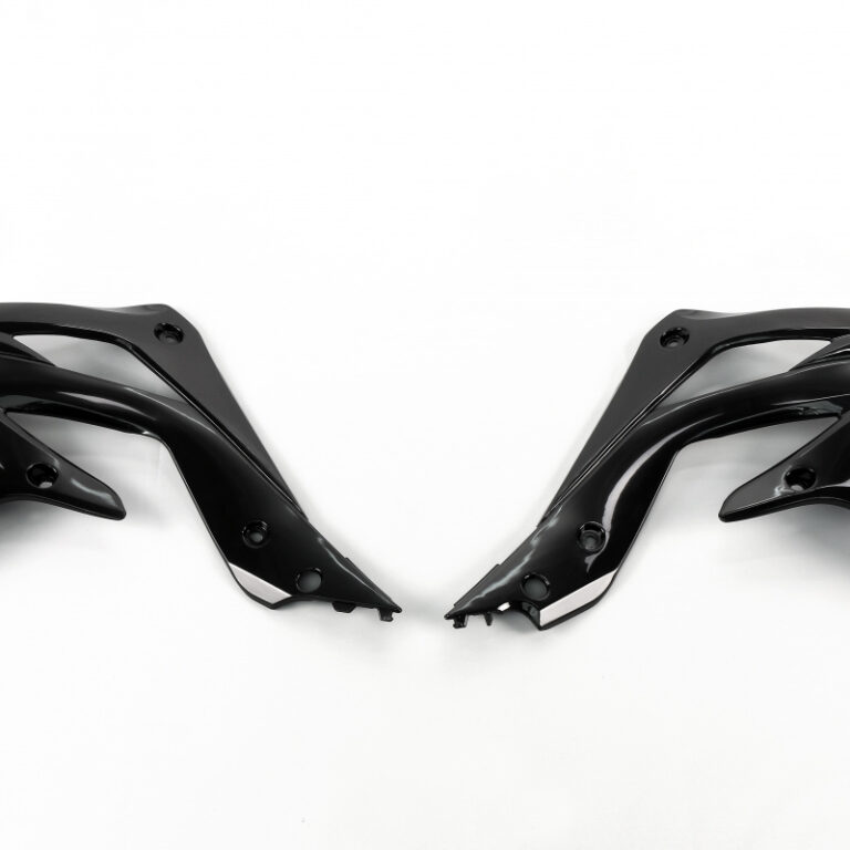 UFO radiator kappen Zwart Kawasaki KX 450F 2012-2015