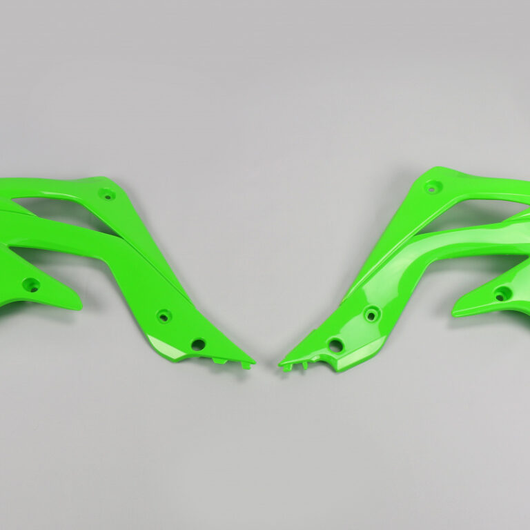 UFO radiator kappen Groen Kawasaki KX 450F 2012-2015
