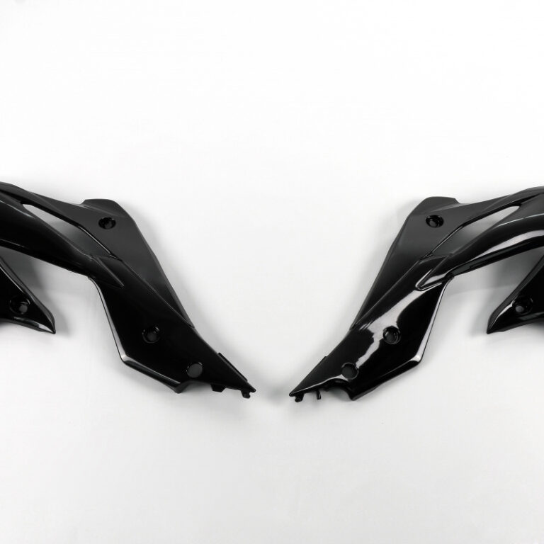 UFO radiator kappen Zwart Kawasaki KX 250F 2013-2016