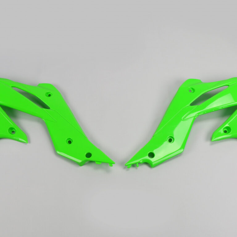 UFO radiator kappen Groen Kawasaki KX 250F 2013-2016
