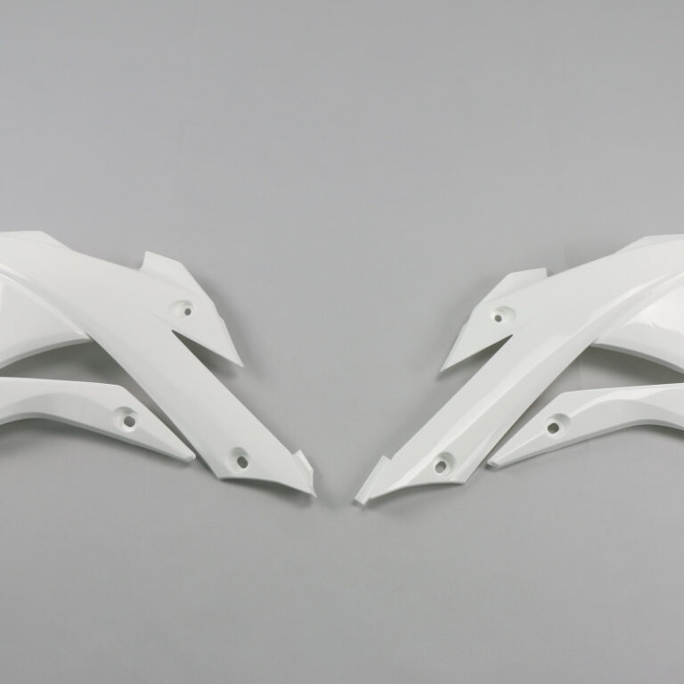 UFO radiator kappen Wit Kawasaki KX 85 2014-