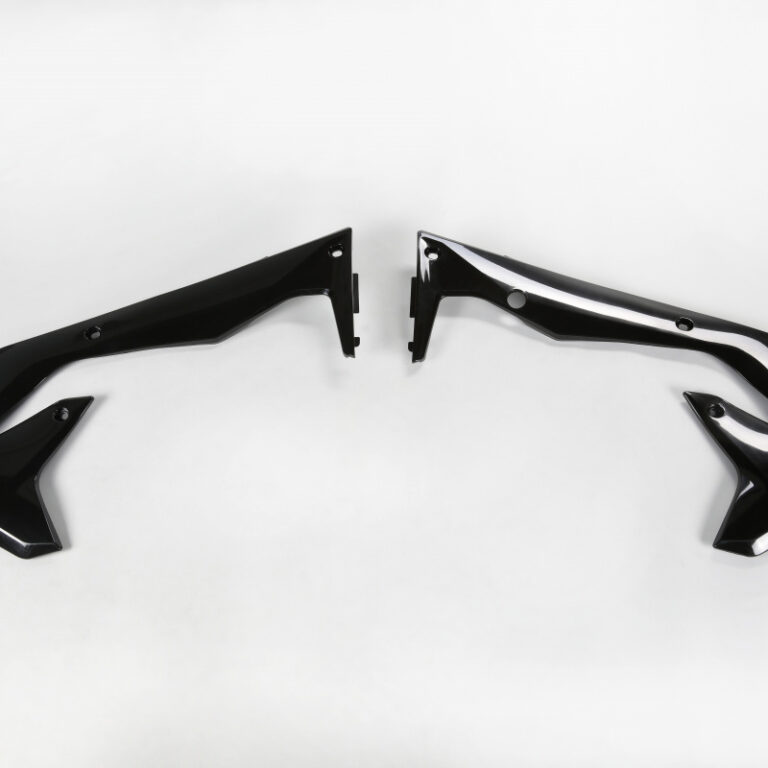 UFO radiator kappen Zwart Kawasaki KX 450F 2016-2018