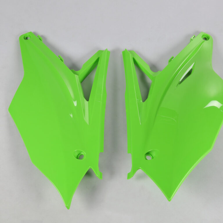 UFO Zijnummerborden Groen Kawasaki KX 250F 2017-2020 & KX 450F 2016-2018
