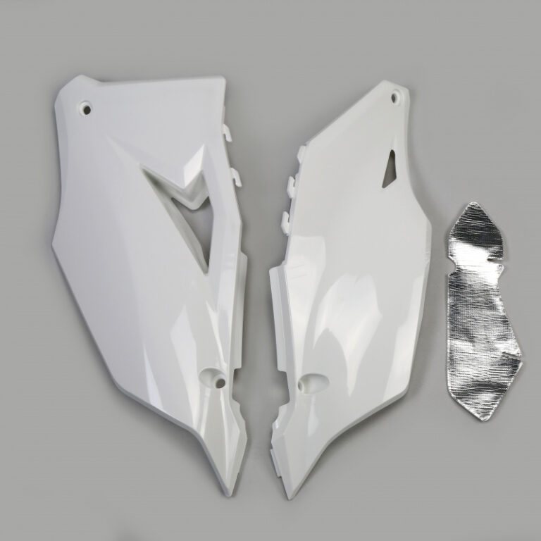 UFO zijnummerborden Wit Kawasaki KX 250F 2021-2024 & KX 450F 2019-2023