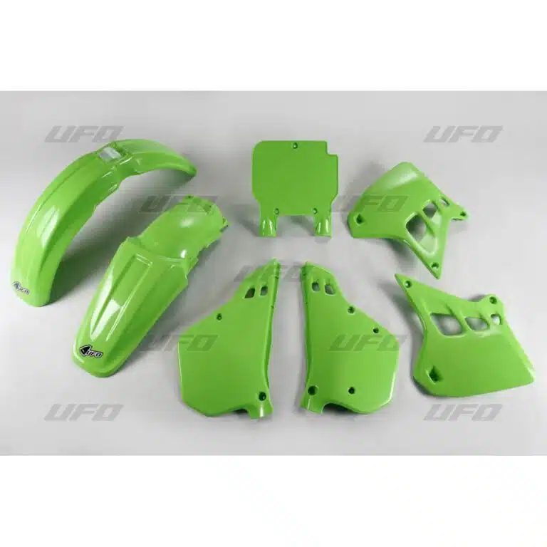 UFO plastic kit Groen Kawasaki KX 250 90-91