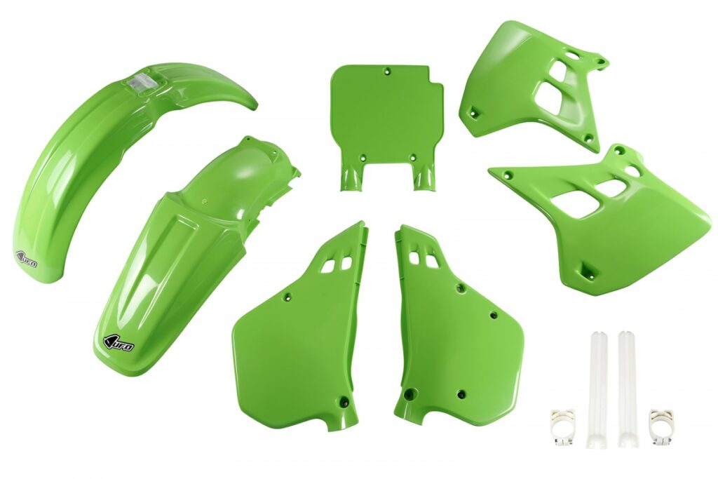 UFO plastic kit ( full kit ) Groen Kawasaki KX 250 90-91