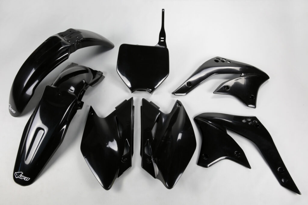 X-Fun plastic kit Zwart Kawasaki KX 450F 2006-2008