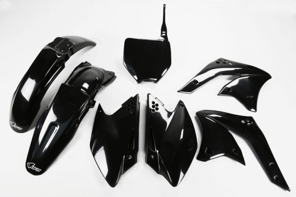 X-Fun plastic kit Zwart Kawasaki KX 250F 2006-2008