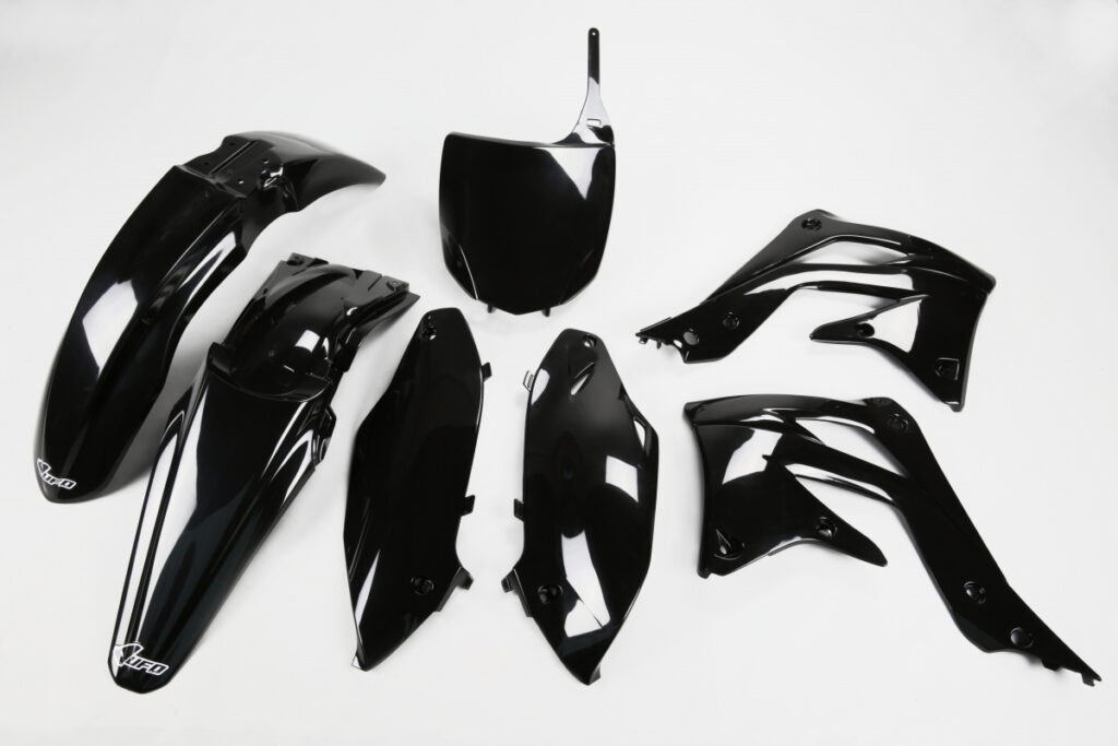X-fun plastic kit Zwart Kawasaki KX 450F 2012