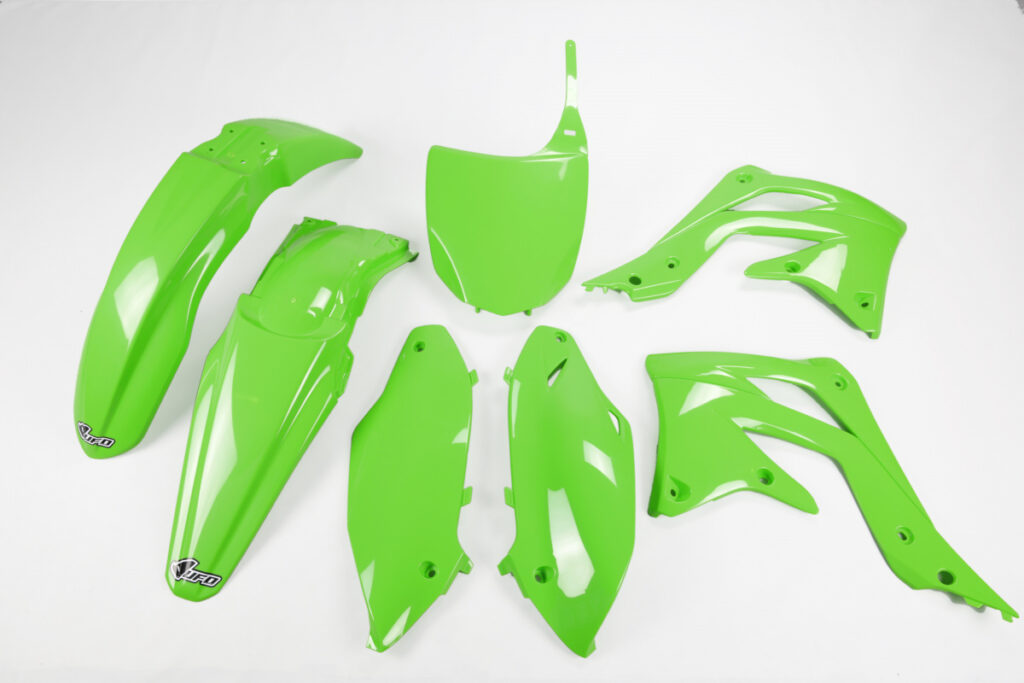 X-fun plastic kit Groen Kawasaki KX 450F 2012