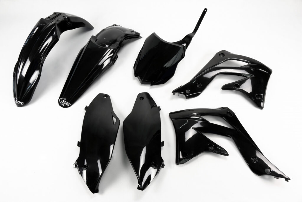 X-fun plastic kit Zwart Kawasaki KX 450F 2013-2015