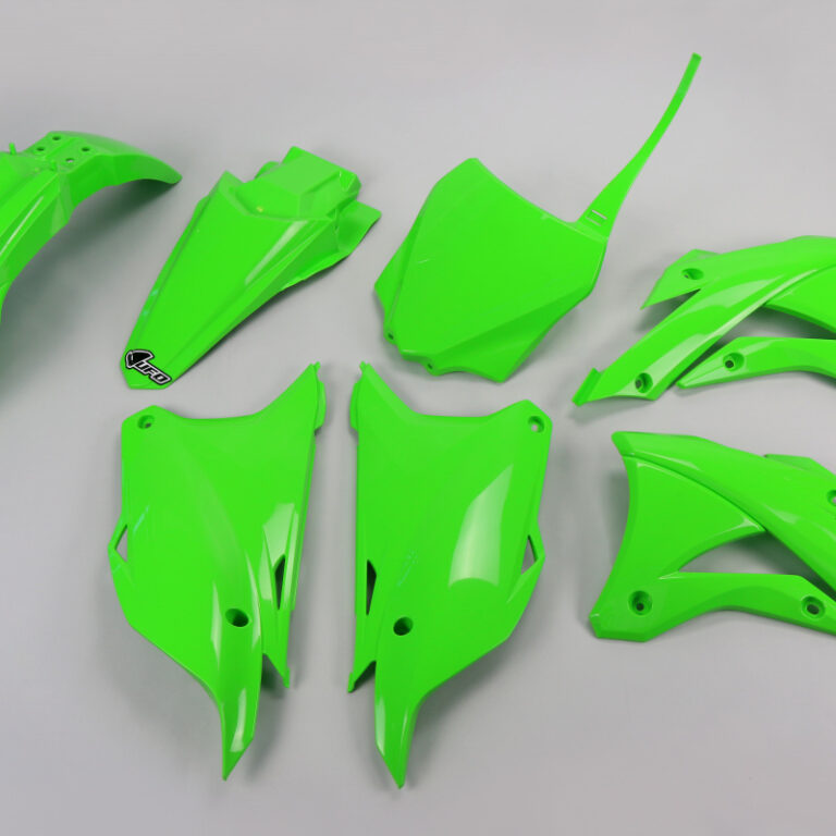 X-Fun plastic kit OEM 2021/Groen Kawasaki KX 85 2014-