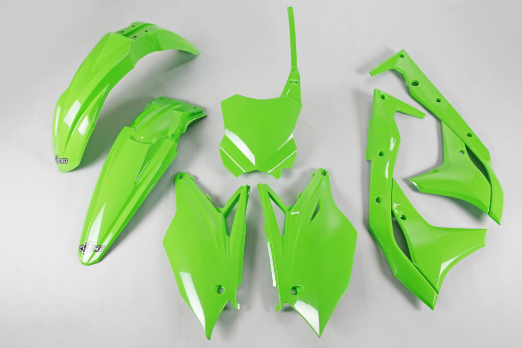 X-fun plastic kit Groen Kawasaki KX 250F 2017