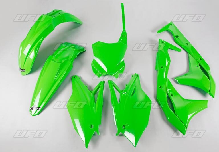 X-Fun plastic kit Groen Kawasaki KX 250F 18-20