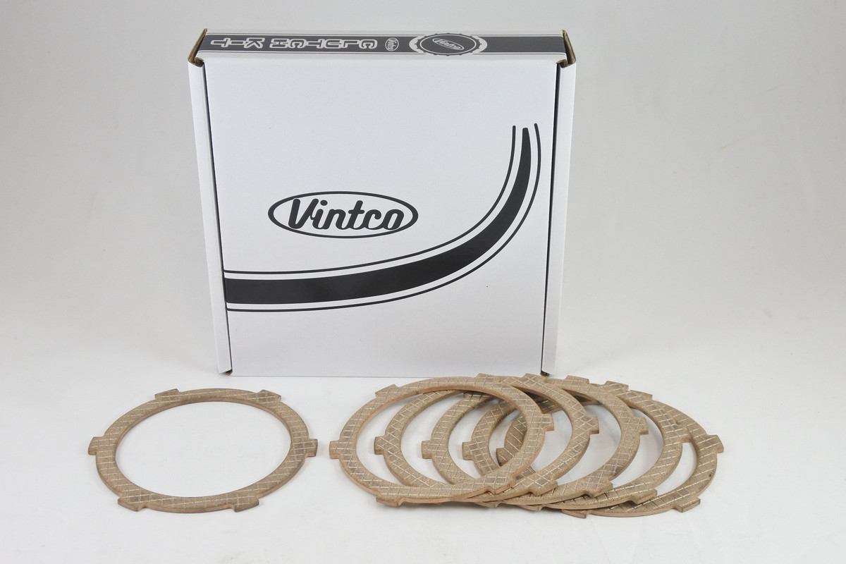 Vintco gevoerde bronze sintered koppelingsplaten set Maico 250 1969-81 400 440 1976-81 490 1981 for 4 And 5 Speeds