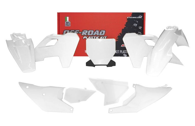 Racetech plastic kit Wit Husqvarna TC/FC 125/250/350/450 2023-