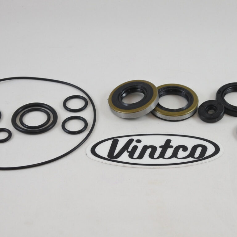 Vintco blok olie keerring set Kawasaki KX125 1974-76 KD125 1975-79 KE125 1976-83 KS125 1974-75