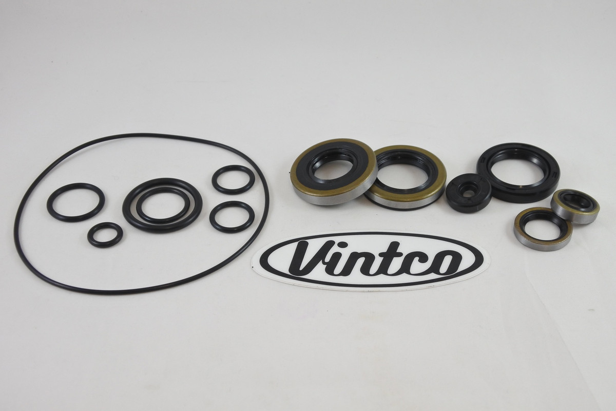 Vintco blok olie keerring set Kawasaki KX125 1974-76 KD125 1975-79 KE125 1976-83 KS125 1974-75