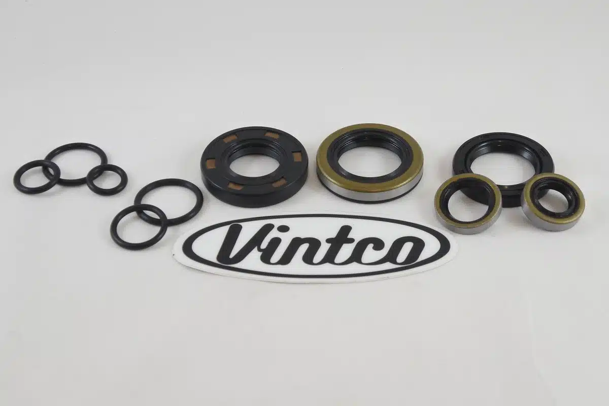 Vintco blok olie keerring set Kawasaki KX125 1978-79