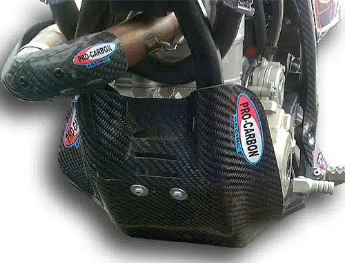 Pro Carbon blokbeschermer KTM SX-F 350 2011-2012 & EXC-F 350 2012-2016