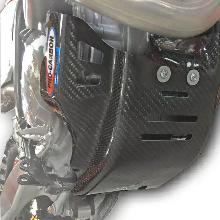Pro Carbon blokbeschermer KTM SX-F 450 2016-2018 & EXC-F 450/500 2017-2023 & Husqvarna FC 450 2016-2018 & FE 450/501 2017-2023