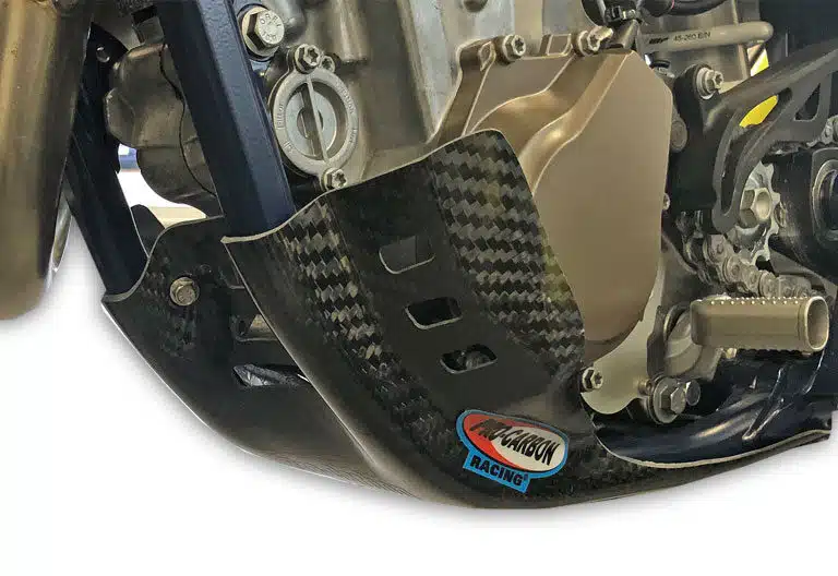 Pro Carbon blokbeschermer KTM SX-F 450 2019-2022 & Gas Gas MC 450F 2021-2023 & Husqvarna FC 450 2019-2022
