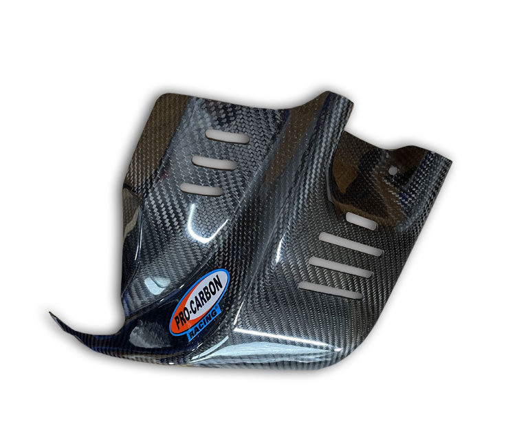 Pro Carbon blokbeschermer Gas Gas MC 250F/350F 2021-2023 & KTM SX-F 250/350 2019-2022 & Husqvarna FC 250/350 2019-2022