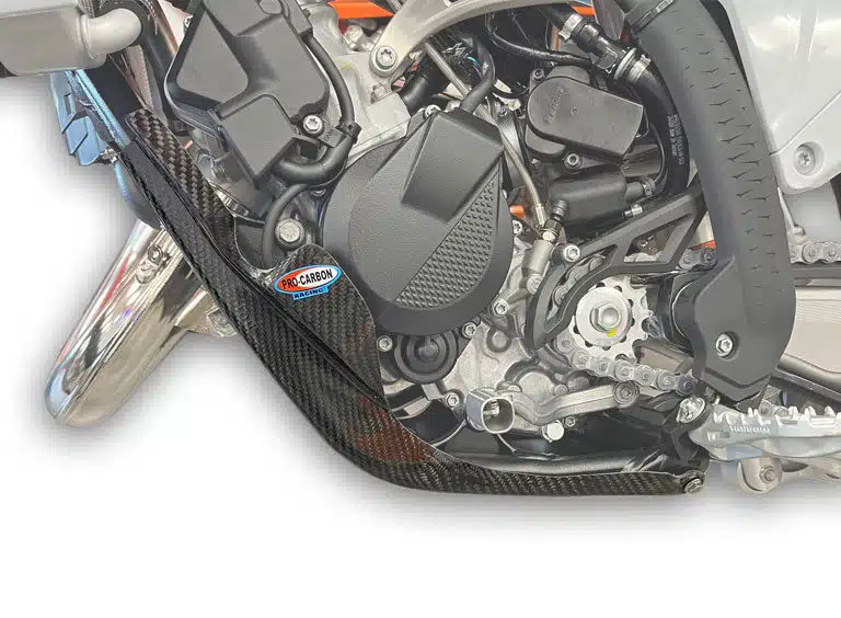 Pro Carbon blokbeschermer Husqvarna TC 125 2023- & KTM SX 125 2023- & Gas Gas MC 125 2024-