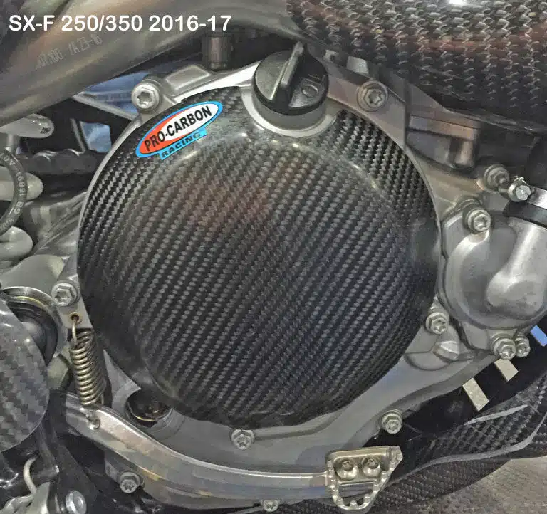 Pro Carbon Koppeling cover KTM SX-F 250/350 2016-2022 & SX-F 450 2017-2022 & EXC-F 450/500 2017-2022