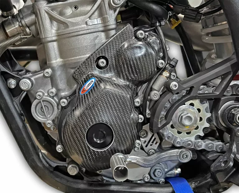 Pro Carbon blok ontsteking beschermer KTM SX-F 250/350 2023- & Husqvarna FC 250/350 2023-