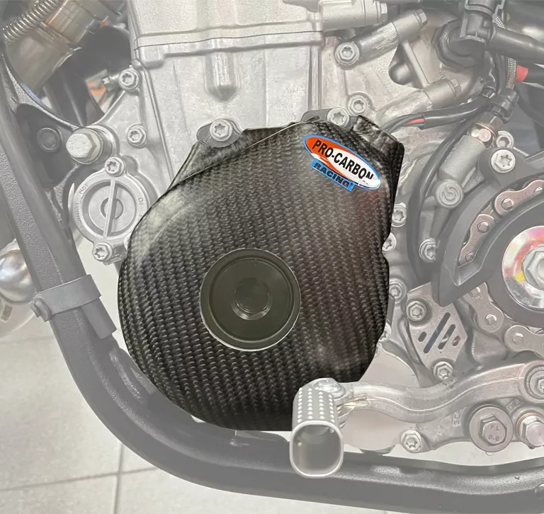 Pro Carbon blok ontsteking beschermer KTM SX-F 450 2023- & Husqvarna FC 450 2023-