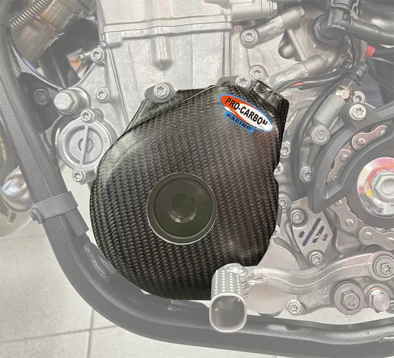 Pro Carbon blok ontsteking beschermer KTM SX-F 450 2023- & Husqvarna FC 450 2023-