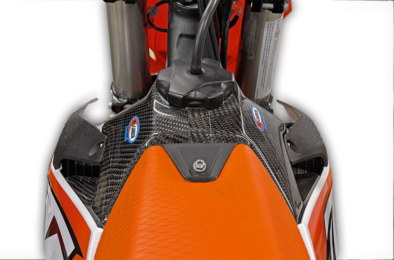 Pro Carbon benzinetank cover ( full set ) KTM SX-F 250/350/450 2023- - Afbeelding 2