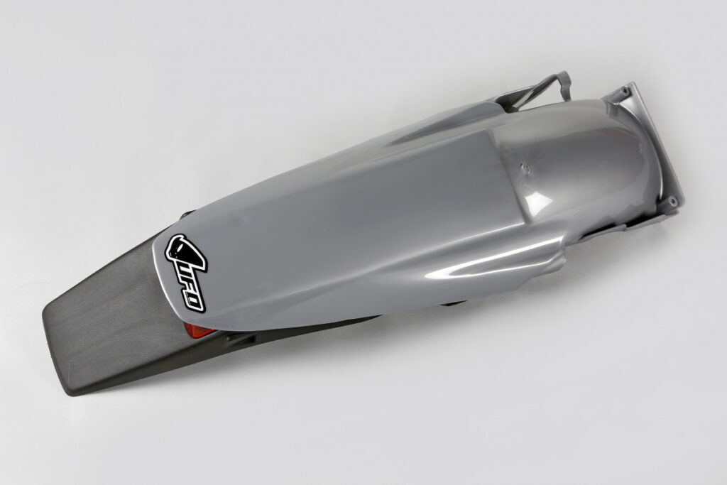 UFO Achterspatbord met taillight Zilver KTM EXC 125-620 1998-2003