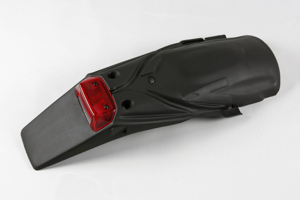 UFO achterspatbord kentekenplaat houder met lamp Zwart KTM EXC 125-620 1998-2003