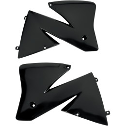 UFO radiator kappen Zwart KTM EXC 125/200/250/300/380/400/520 01-02