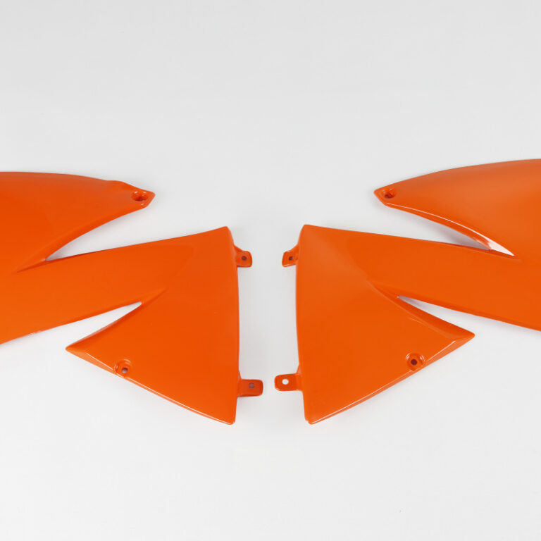 UFO radiator kappen Oranje KTM EXC 125/200/250/300/380/400/520 01-02