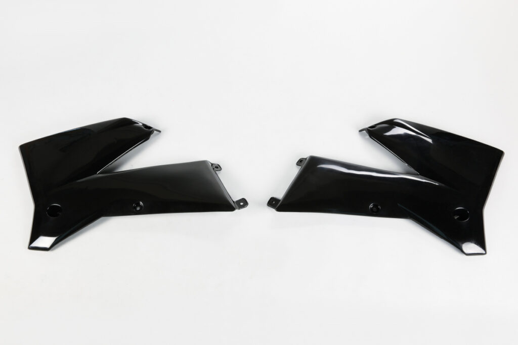 UFO radiator kappen Zwart KTM SX 125/250/450/525 05-06 & SX-F 250 06 & EXC 125/200/250/300 05-07