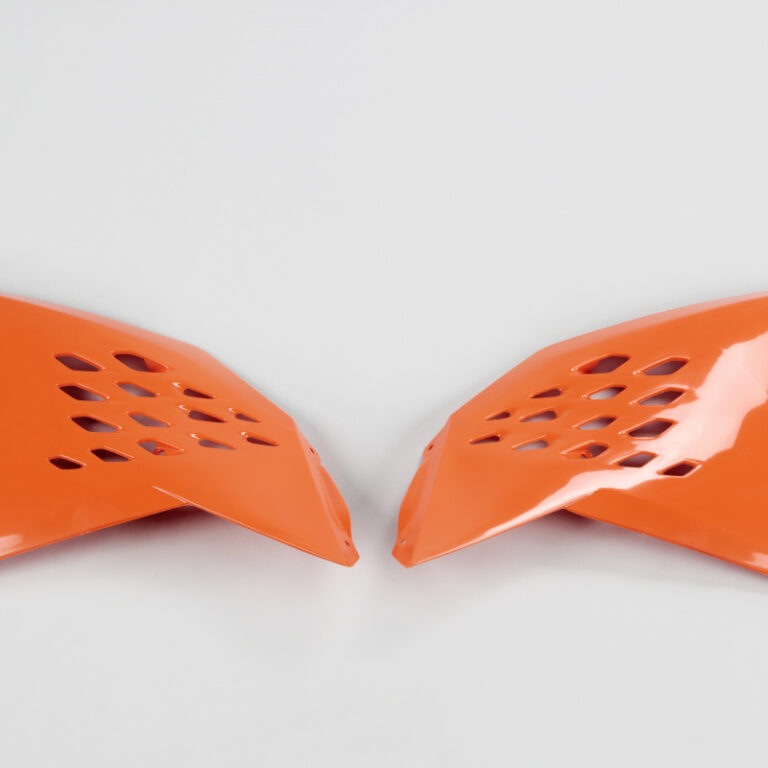 UFO radiator kappen Oranje KTM SX/SX-F 125-450 2007-2010 & EXC/EXC-F 125-450 2008-2011