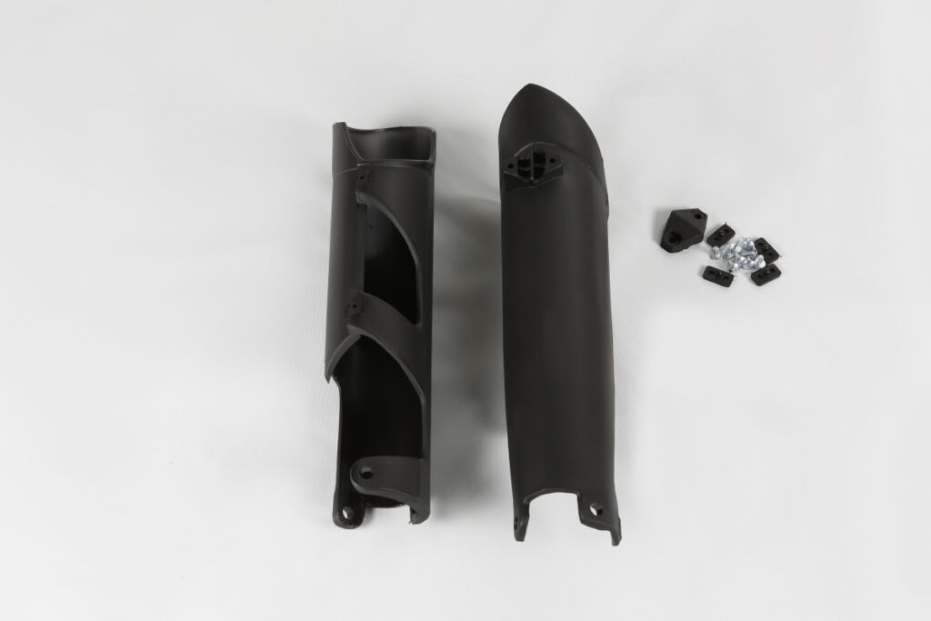 Acerbis voorvork beschermers Zwart KTM SX 125/150/250 07-14 & SX-F 250/350/450 07-14 & EXC 250/300 08-15 & EXC-F 250/350/450/500 08-15 & Husqvarna TC/FC 125/250/350/450 14 & TE 125/250/300 14-15 & FE 250/350/450/501 14-15